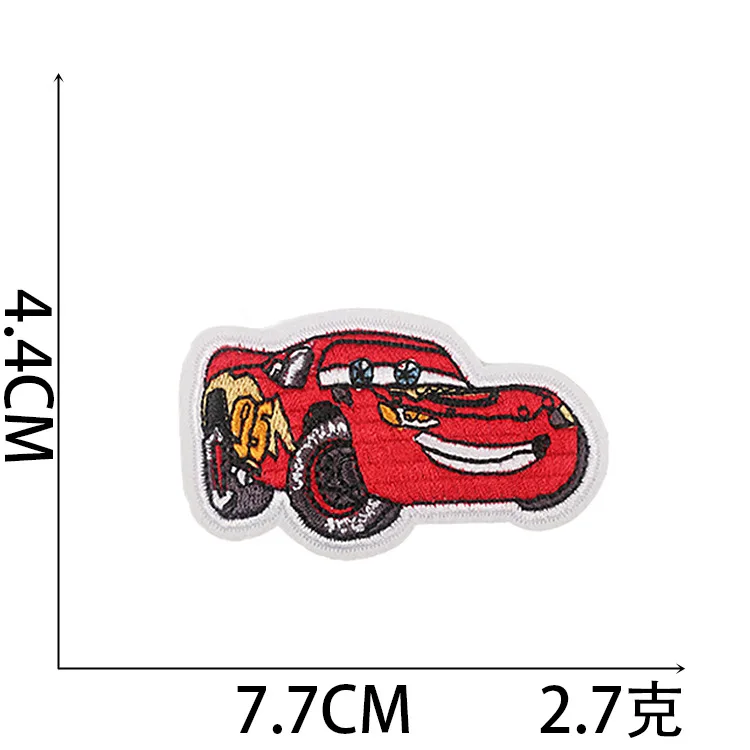 cars cartoon animation embroidered clothes stickers ironing clothing iron patch sewing decorative patches