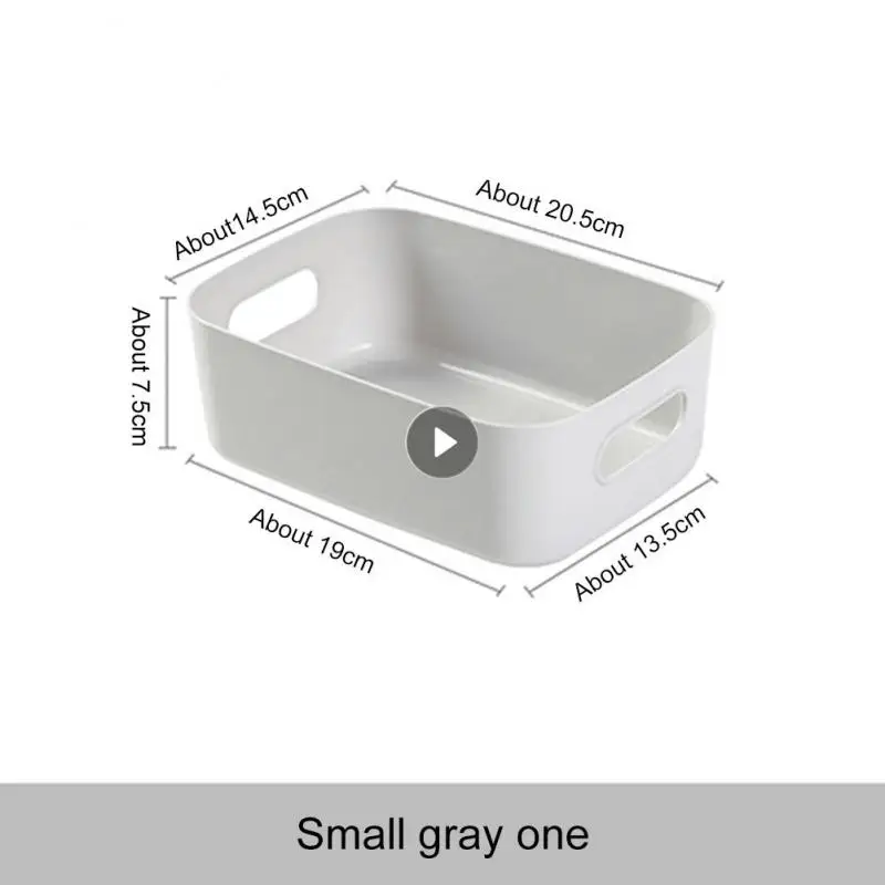 Kitchen Sorting Stylish Design Convenient Storage Portable Must-have Plastic Stylish Snack Storage Makeup Storage Makeup Box