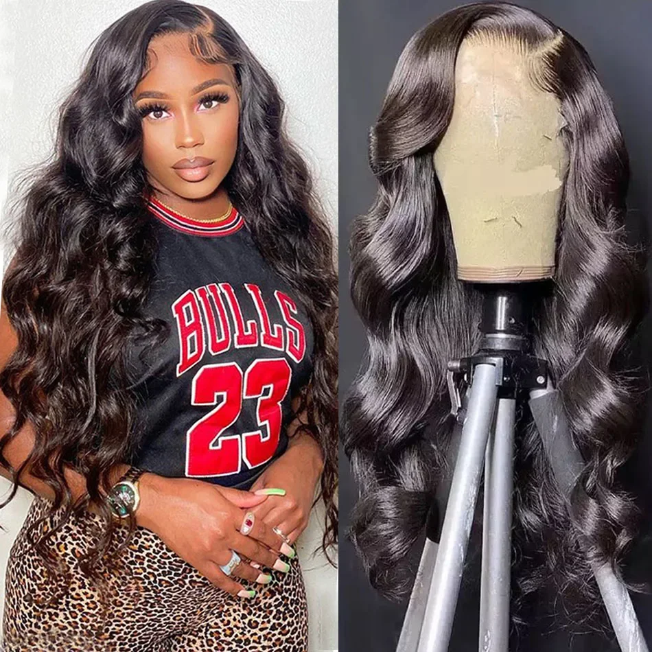 38 Inch Body Wave 13x4 13x6 Hd Lace Frontal Wig Human Hair 360 Brazilian Pre Plucked Lace For Women 13x4 Lace Front Wigs 4x4 5x5