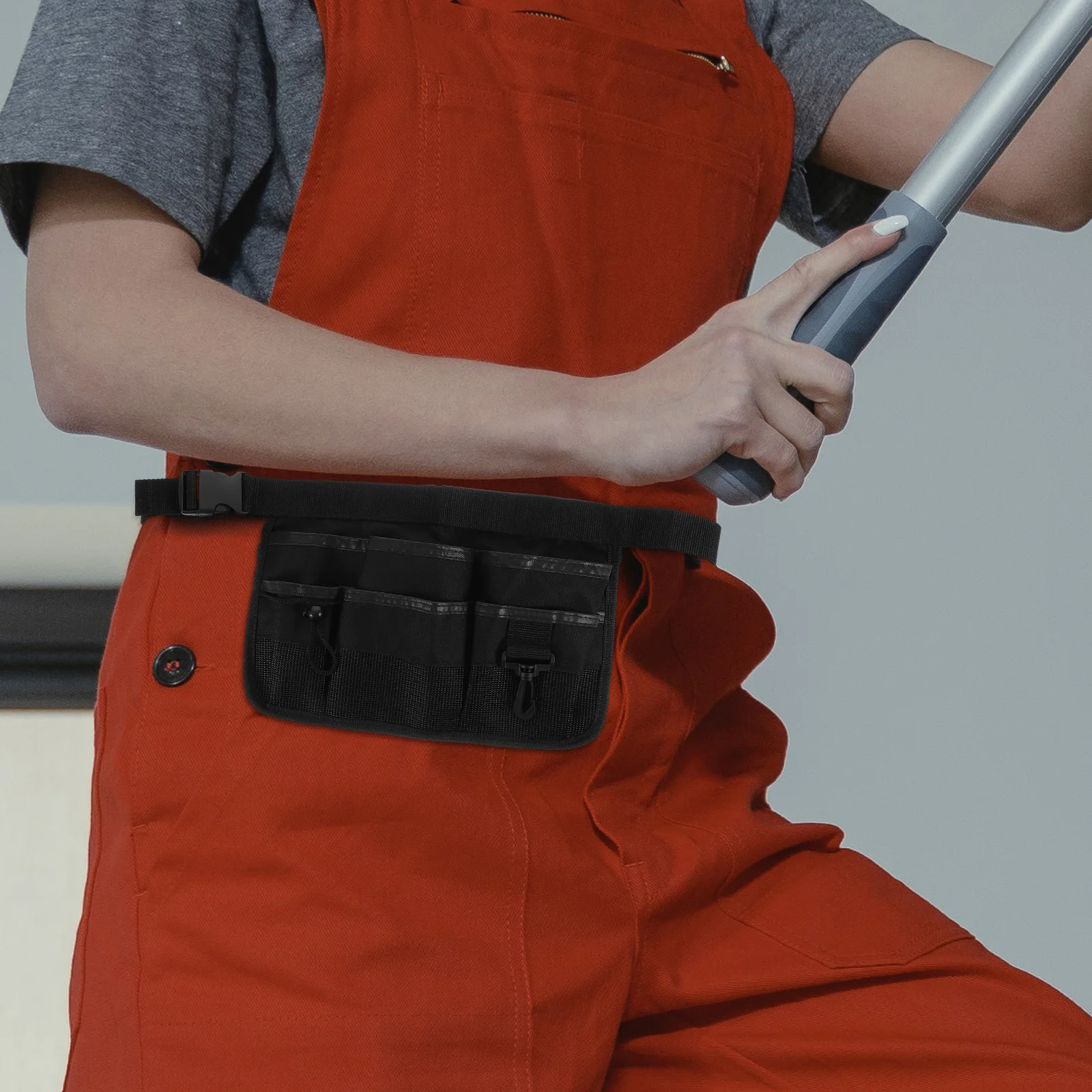 

Cleaning Supplies Apron Man Gardening Tool Pouch Nylon Multifunctional Belt Bag