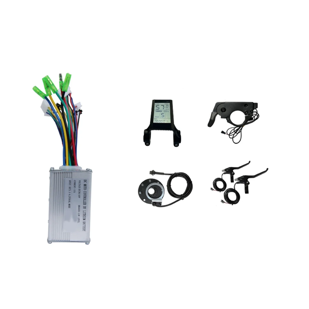 

JN17A Full Common Head Controller Kit 36V 48V 250W-350W for Electric Bicycle Motor Conversion Kit with S830 Meter