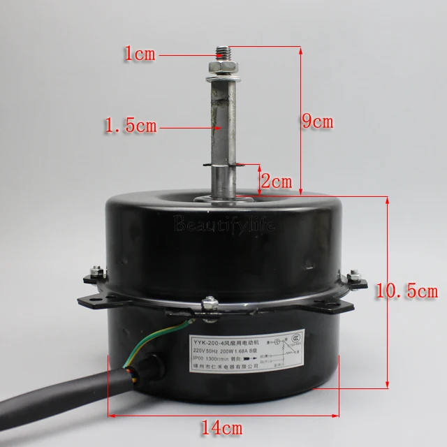 YYK-180 YYK-200 Air Cooler Water Air Conditioning Motor Motor Industrial Air Cooler Motor Parts