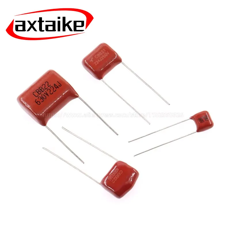 

10PCS 250V 0.1UF 0.22UF 0.47UF 1UF 2.2UF 4.7UF 10UF 103J 104J 224J 474J 684J 105J 225J 475J CBB Polypropylene Film Capacitor