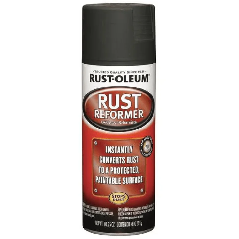 

10.25 oz Rust Reformer, Black, Flat, Aerosol Spray