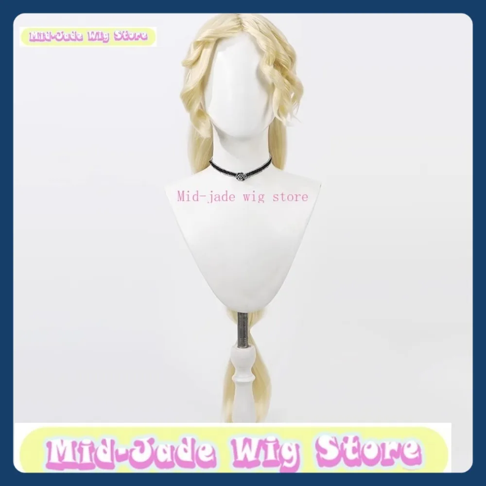 منتصف اليشم شعر مستعار مخزن الهوية الخامس الكاهنة Yog-Sothoth Emissary شعر مستعار تأثيري أنيمي لعبة لعب الأدوار الشعر الاصطناعية حفلة الهالوين #6