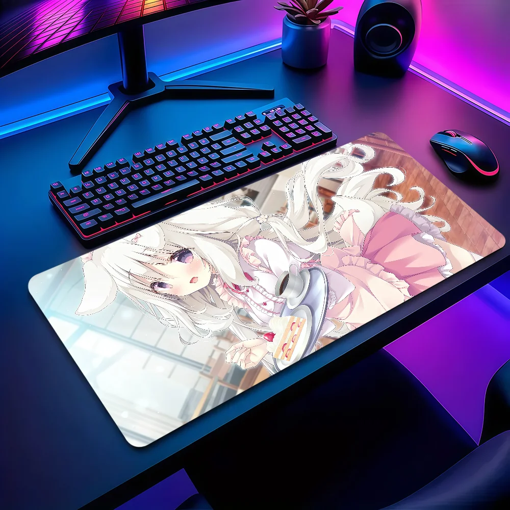 Game A-Amairo C-Chocolate Mouse Pad Non-slip Thickened MousePad Large Writing Lockedge Office Student Gaming Cushion