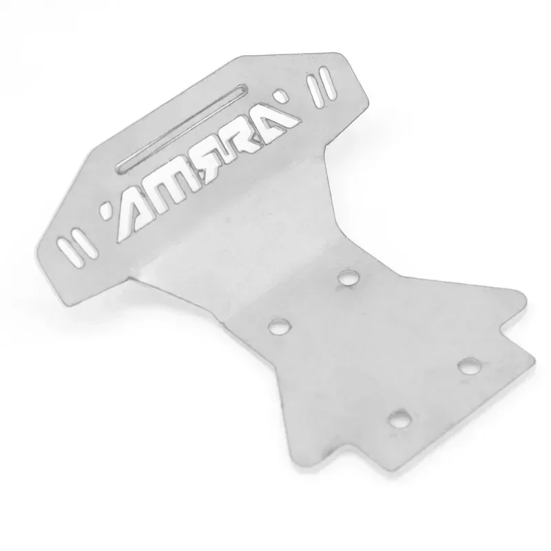 3 pçs metal de aço inoxidável chassi armadura proteção protetor placa skid para arrma kraton exb 1/8 rc carro atualização peças