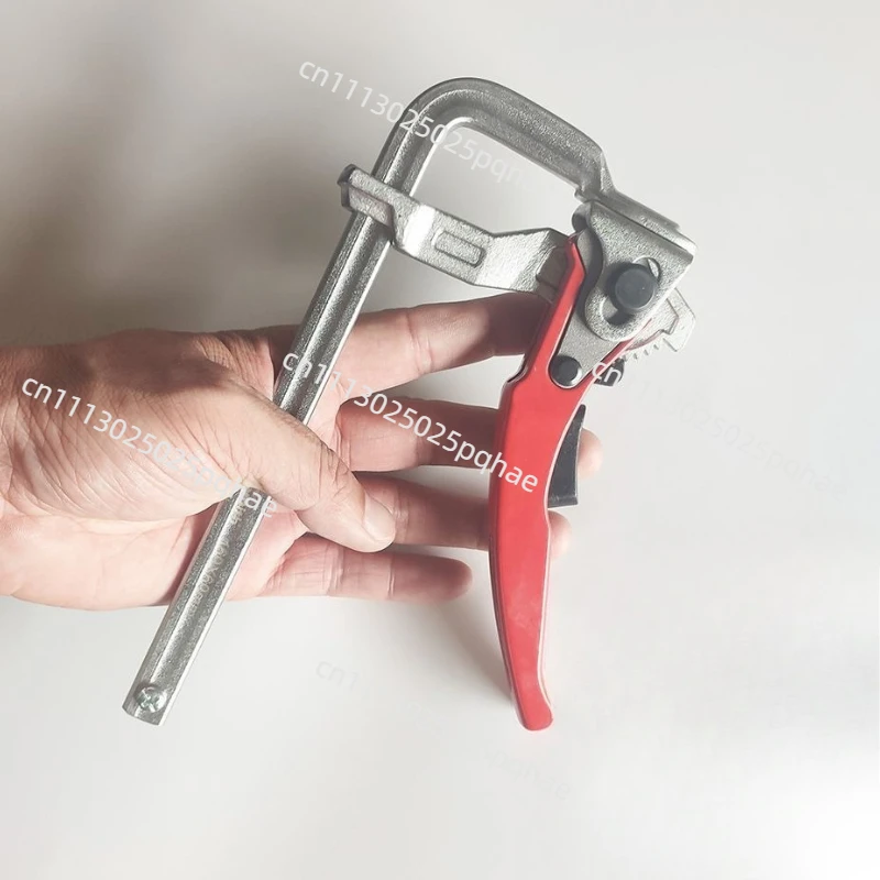 Fast F Clamp For Guide Rail System All-Steel Forged Guide Rail Clamp Carpenter Fixed Clamp Machine Industrial Grade