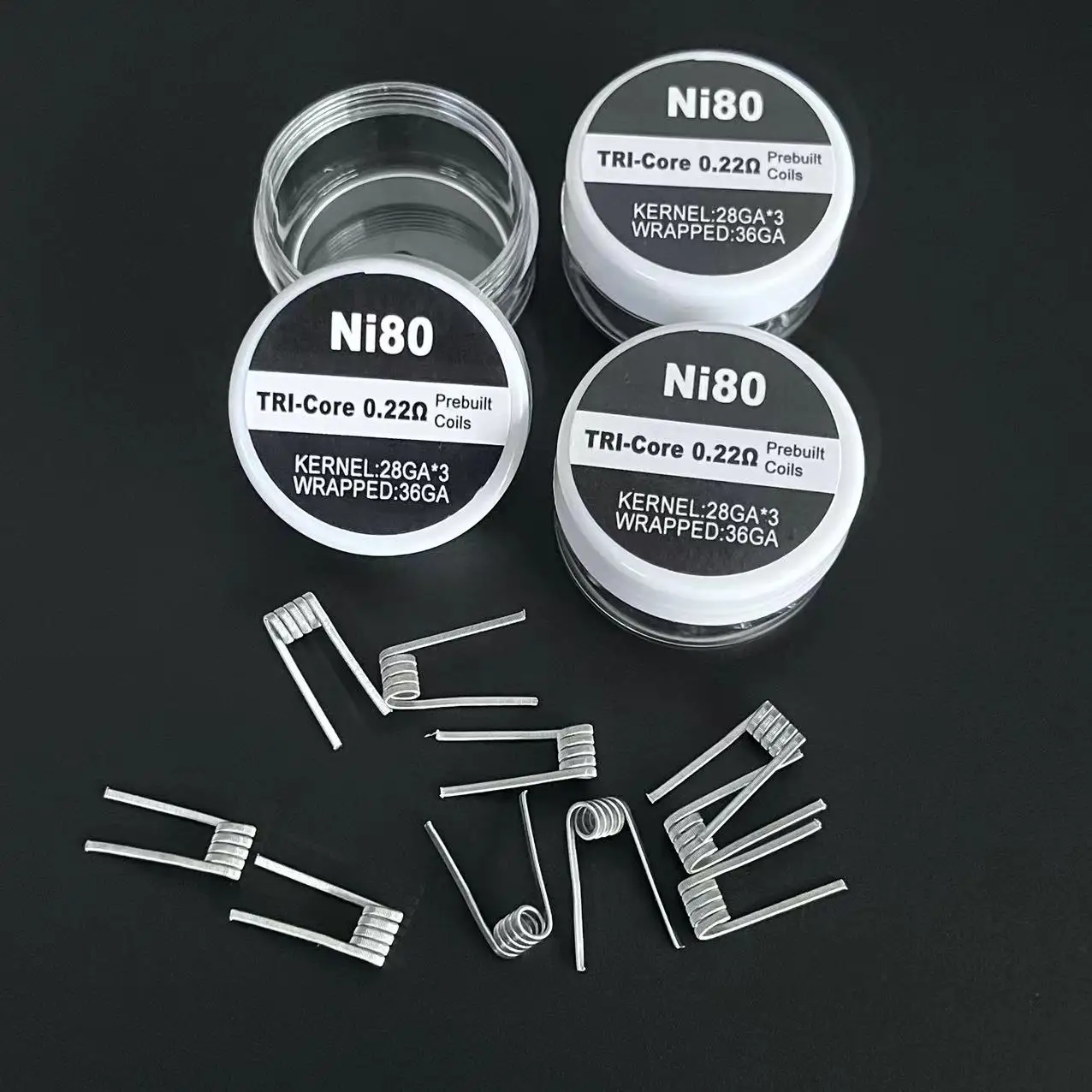 100/50/10PCS Resistance Wire inner Diameter 3.0mm 0.22 0.26ohm Heat Coil S316L Ni80 For D-L Replacement Auto Repair Tool Parts