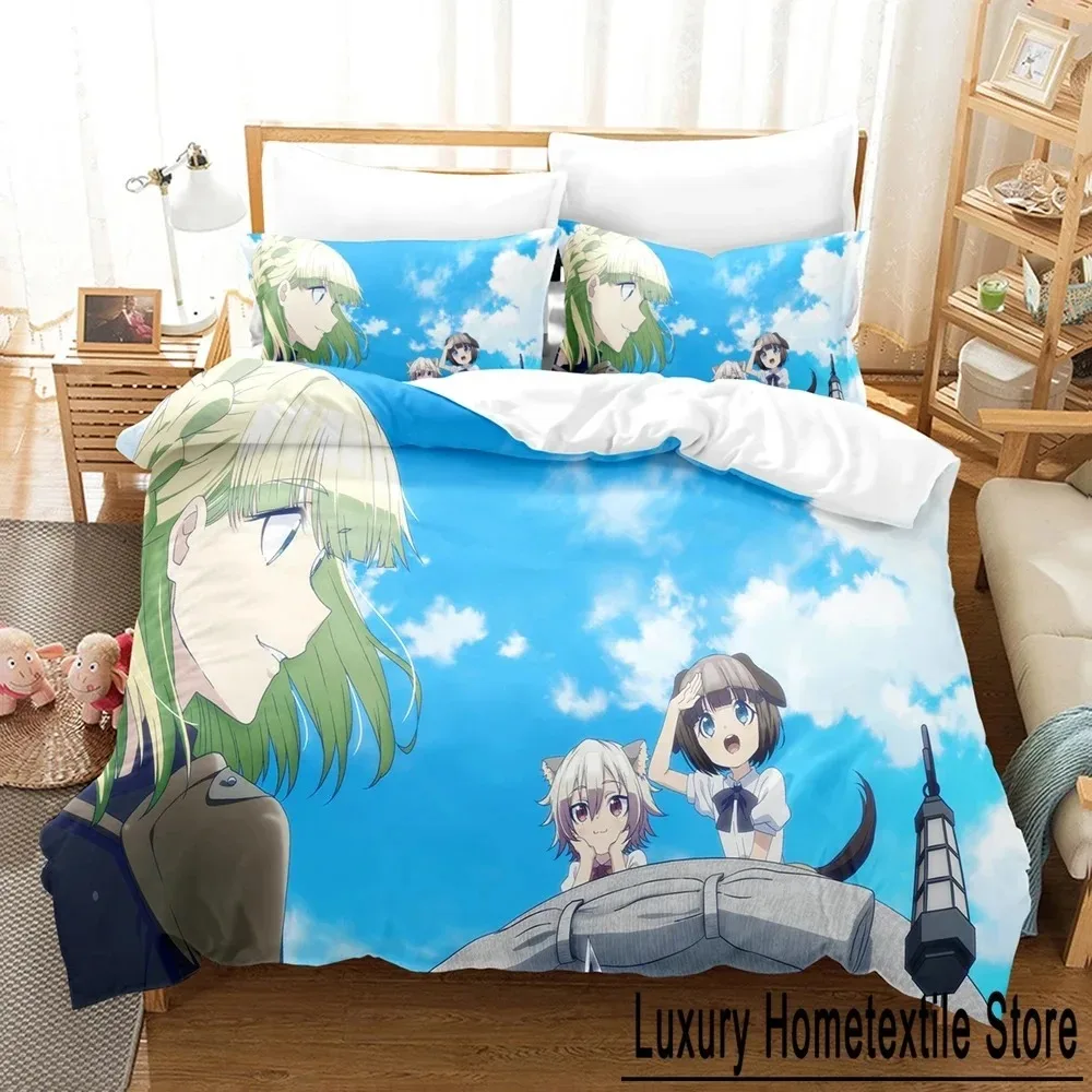 Death March to the Parallel World Rhapsody Bedding Set Single Twin Full Queen King Size Bed Set Aldult Bedroom Duvetcover Sets 3