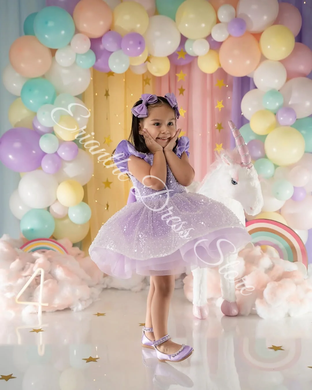 فستان فتاة الزهور لحفلات الزفاف بدون أكمام دانتيل مطرز منتفخ بطول الركبة للأطفال حفلة عيد ميلاد أول مناولة فستاين سهرة/فساتين الحفلات مخصص