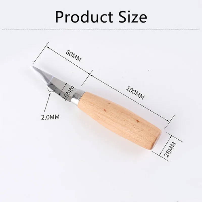 2/3/4/5/6PCS Chisel Woodworking Cutter Hand Tool Set Wood Carving Knife DIY Peeling Spoon Stainless Steel Sculptural Hooked