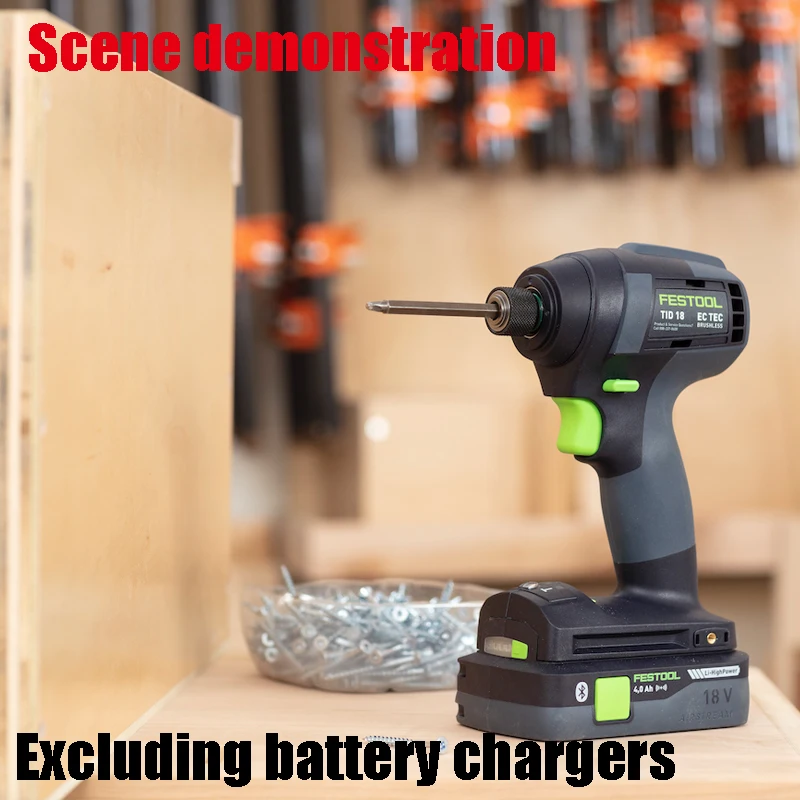 FESTOOL TID 18 HPC Cordless Impact Driver 18V Voltage Stable Work Carpentry Specific Impact Drill Power Tools