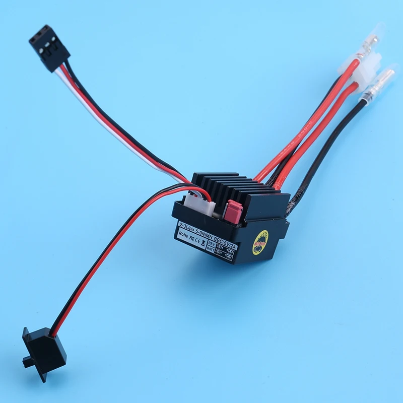 A21I-Rc ESC 320A 6-12V Brushed ESC Speed Controller With 2A BEC For RC Boat U6L5