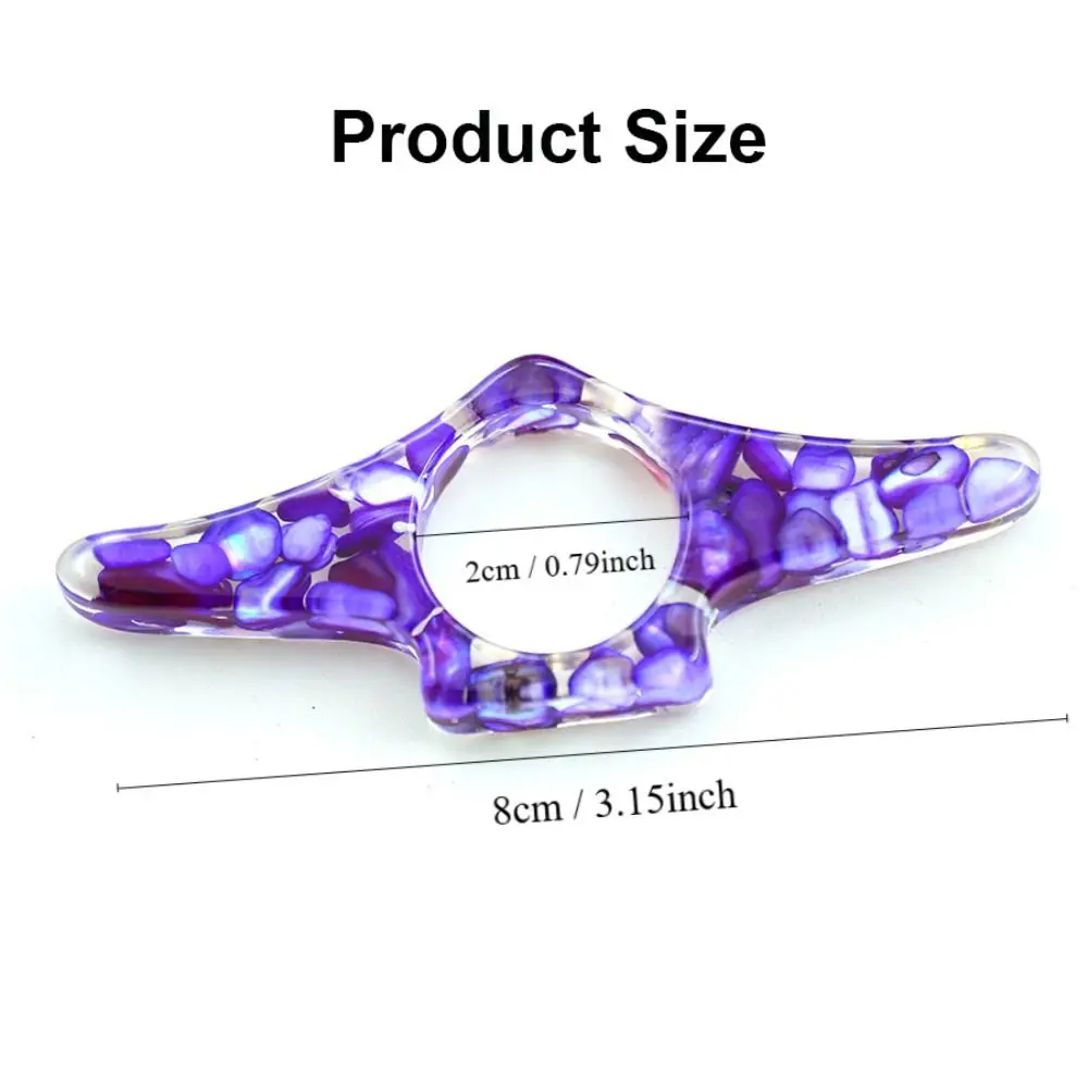 Convenient Creative Thumb Bookmark Convenient Plastic Book Page Holder One Hand Reading Book Page Marker School