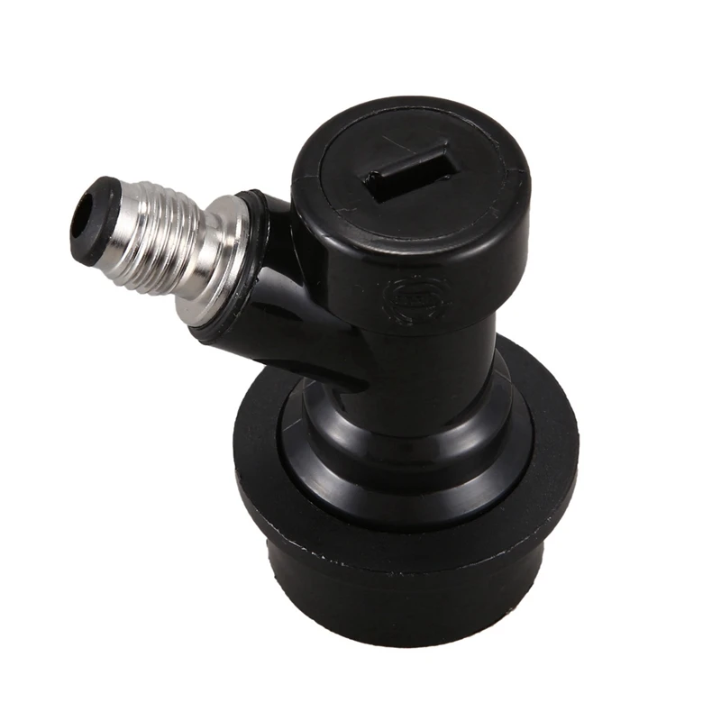 2Pcs Home Brew Beer Keg Connector Dispenser Thread Head Ball Lock Keg Disconnect Connectors Ball Lock Beer Faucet Home Brewing A