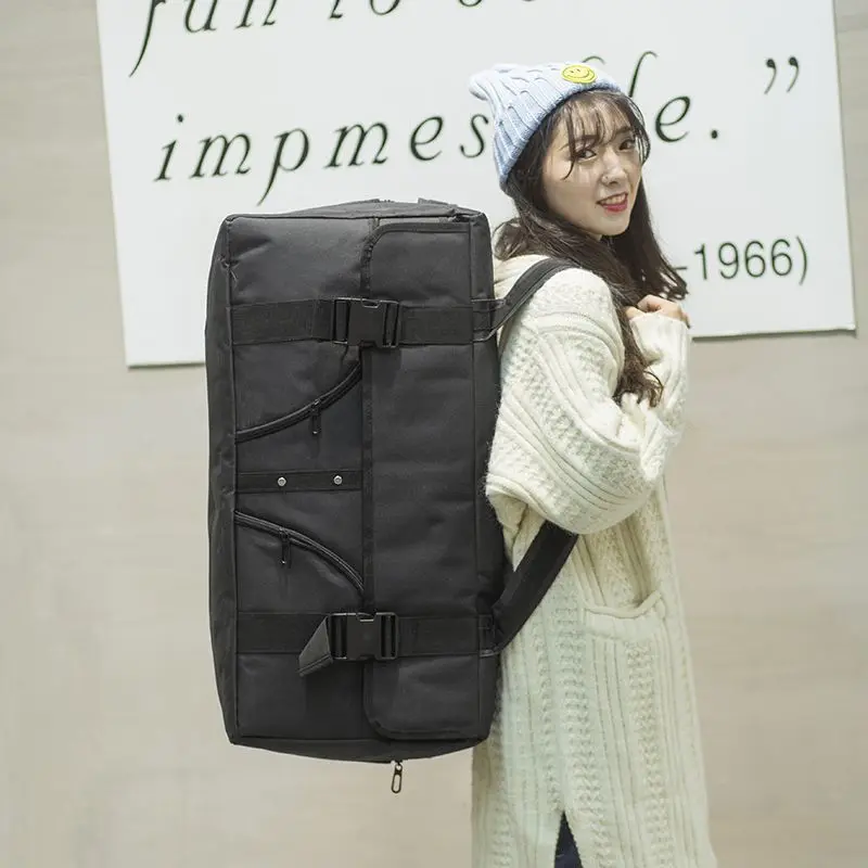 Large Capaci Travel Bag Cam Gear Thiened Outdoor Storage Bapa Work Trip Lage Bag Ox Cloth Faion Trend