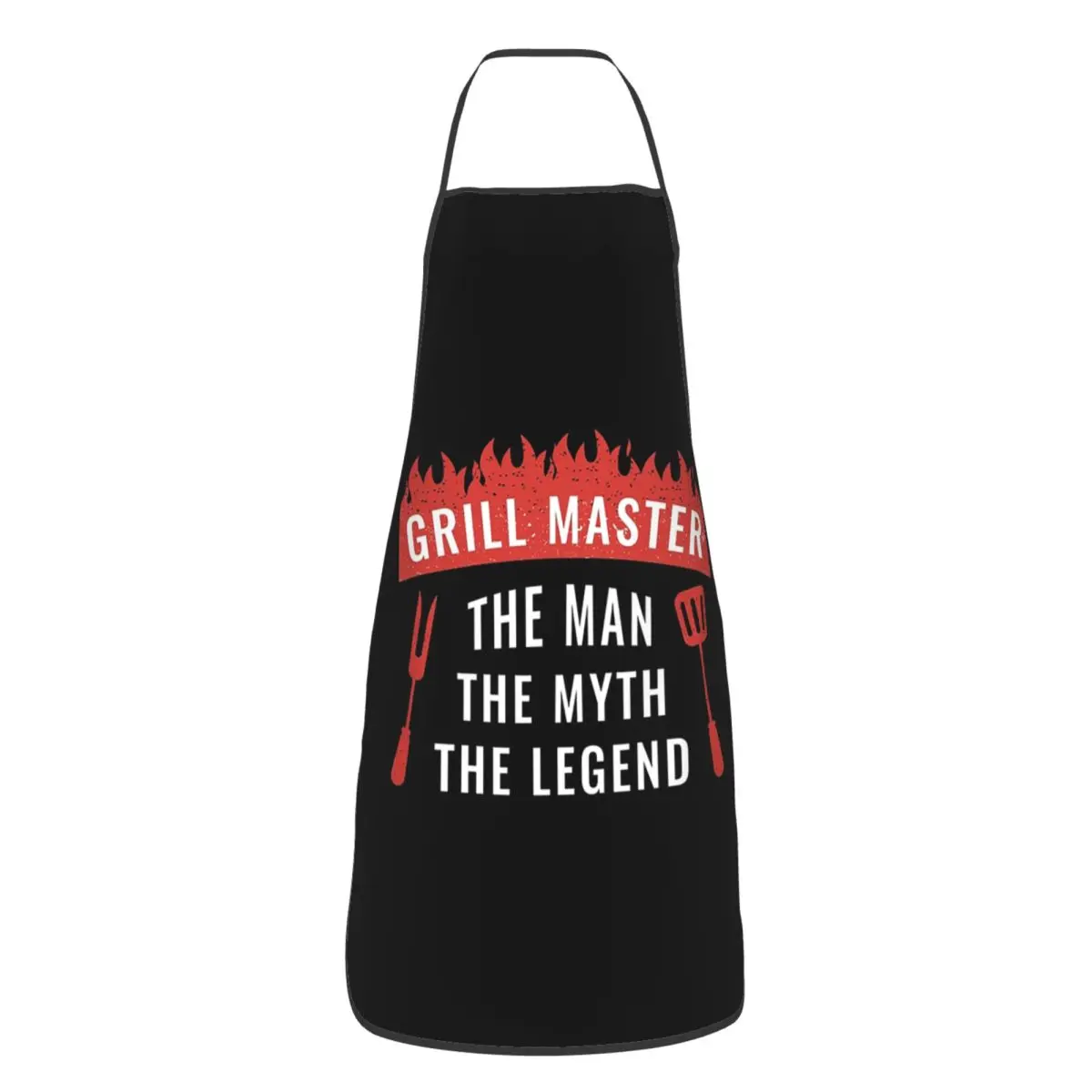 Dad The Man The Myth Grill Master Legend Apron Chef Baking Tablier Sleeveless Bib Kitchen Cleaning Pinafore for Women Men