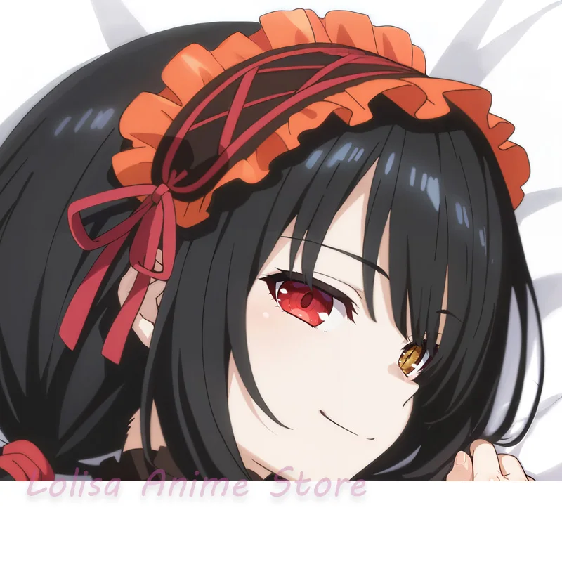 Dakimakura Tokisaki Anime Body Pillow Cover Double-sided Print Pillowcase Life-size Birthday Gifts