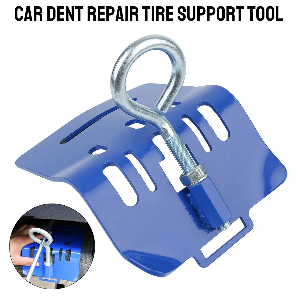 

Car Dent Repair Tire Support Tool Crowbar Bracket Base Bump Repair Special Traceless Sheet Metal Spray Paint Shaping