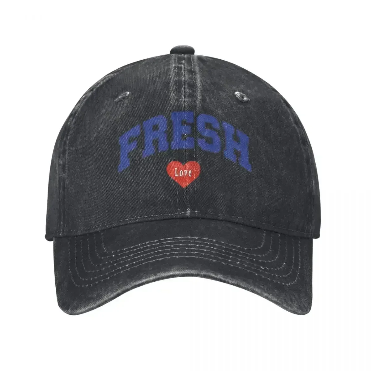 Fresh Love Baseball Caps Distressed Denim Washed Sturniolo Triplets Snapback Hat For Men Women Travel Unstructured Soft Caps Hat