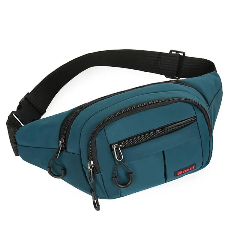 Nuevo bolso de cintura deportivo, bolso de cintura impermeable, bolso de cintura a la moda, bolso cruzado de viaje para el pecho, riñonera Unisex