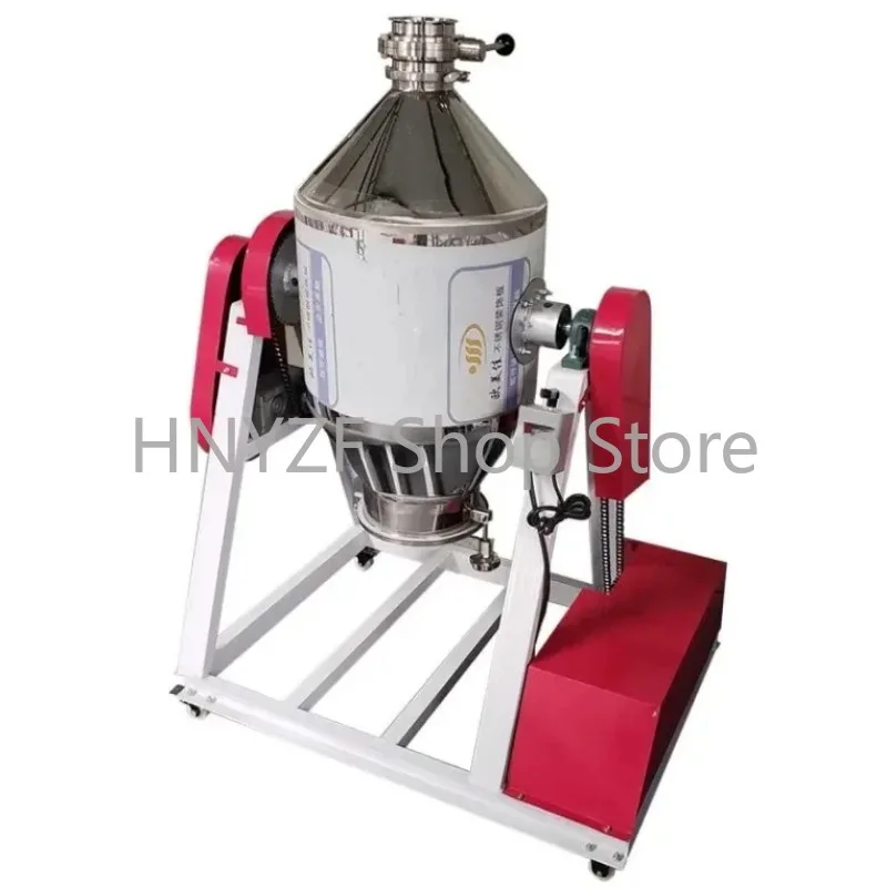 Waist Drum Dry Powder Mixing Mixer Stainless Steel Chemical Feed Premix Mixer