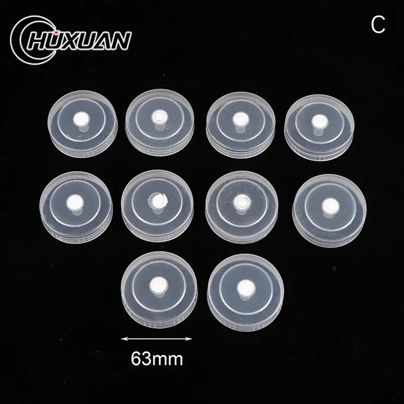 10 قطعة قطرها 53/63/70 مللي متر ثقافة الأنسجة غطاء زجاجة مقاومة الفطر زجاجة غطاء محكم تنفس غطاء خاص ثقافة قبعات #2