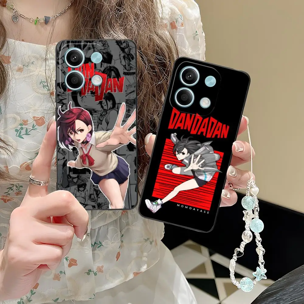 Dandadan Ayase Momo جراب هاتف ل POCO F6 F5 F4 F3 F2 Pro GT C40 الطباعة الملونة واقية غطاء الهاتف الذكي الهواتف المحمولة #4