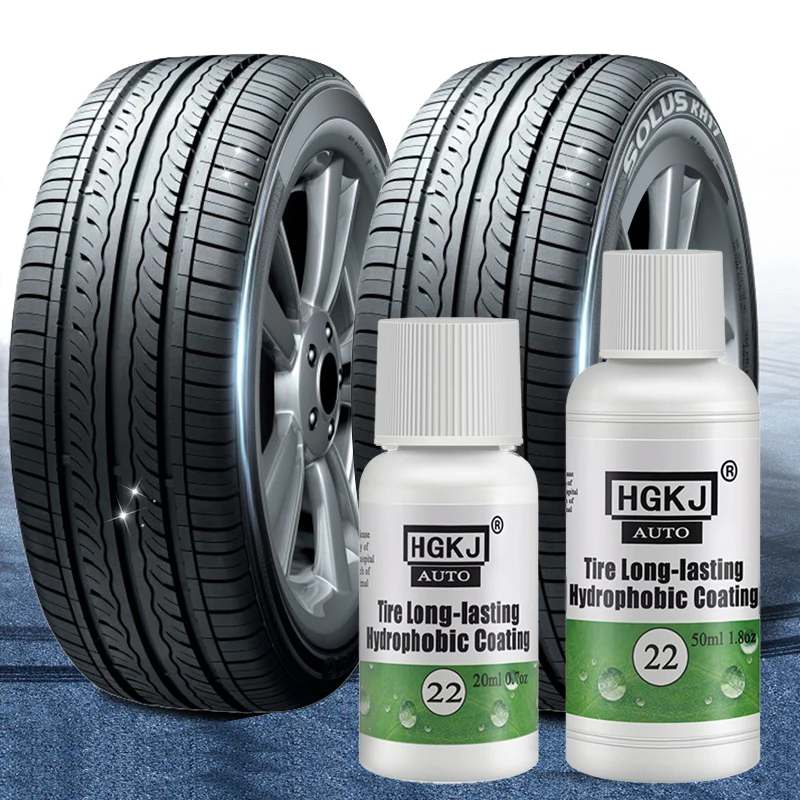 

Plastic Renovator 20-100ML HGKJ 24 Coating for Auto Rubber Repair Clean Restore Gloss Black Shine Seal Brighten Retread Increase