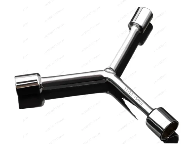 Household Triangular Socket Wrench Pragmatic Y-type Tri-fork Wrench Three-prong Wrench Bicycle Household Disassembly Repair Tool