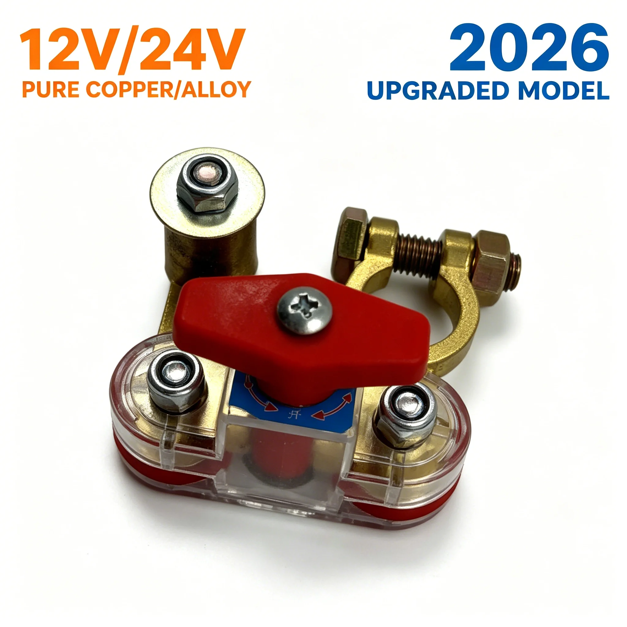 Universeller Auto-Batterie-Trennschalter 12V/24V für effiziente Batterieentladung – passend für Toyota/Ford – Detail 3