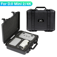 Waterproof Carrying Case For DJI Mini 4K/Mini 2/Mini 2 SE Drone Storage Box Suitcase Hard Case Handbag Large Capacity Bag