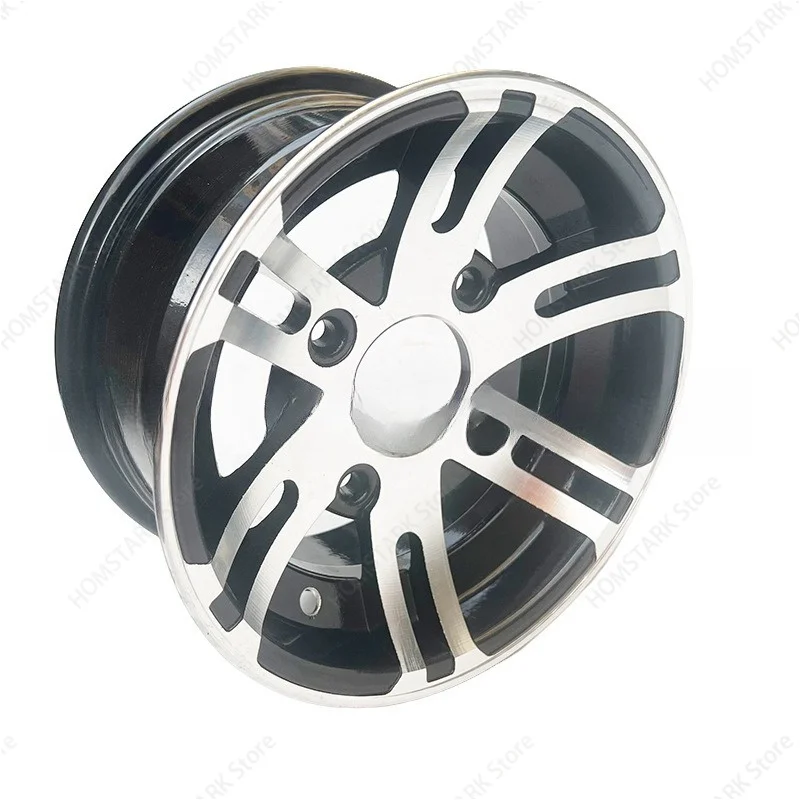 4‑Wheel ATV Go‑Kart Modification Aluminum Rim 10 Inch Dual‑Diameter Front Wheel Hub 21/23x7‑10 Replacement Spare Part