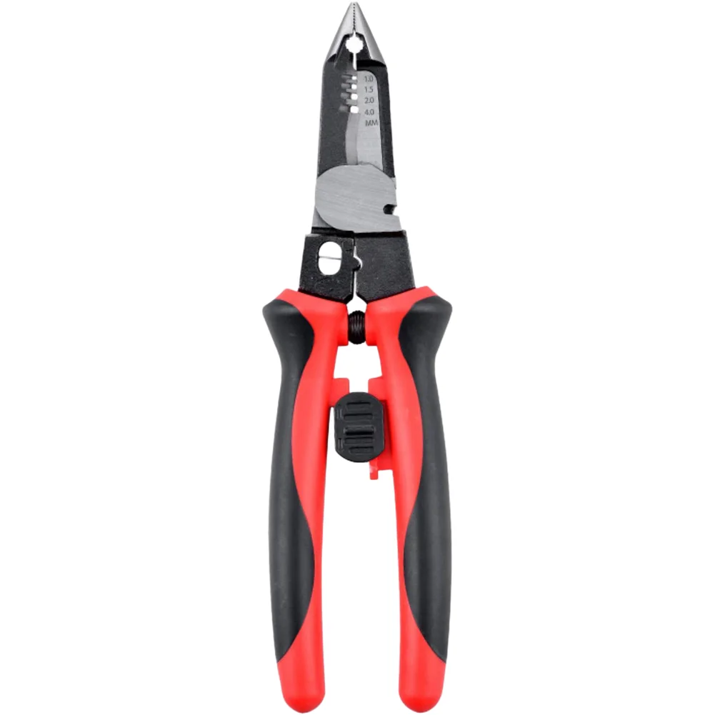 

1pc Multifunctional Wire Stripper Crimper Wire Cutter Wire Stripping Tool Electrical Pliers Cable Cutting Crimping Pliers