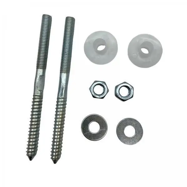 Universal Wall Mounted Basin Fixing Kit Iron Plastic Expansion Bolts Secure Fit for Washroom Sink