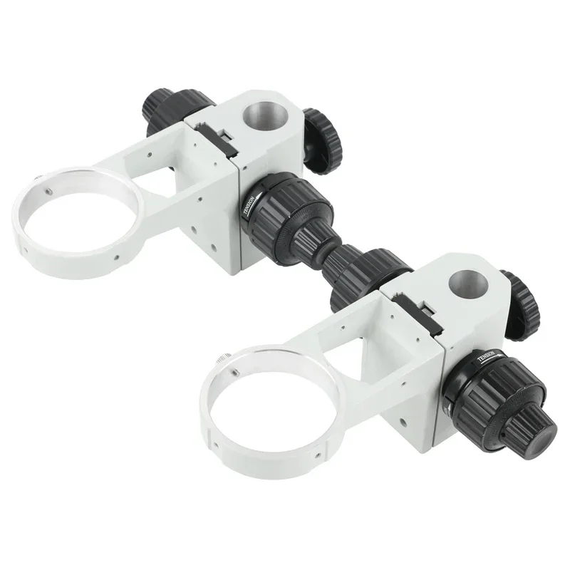 

76mm 50mm Diameter Zoom Stereo Microscope Adjustment Coaxial Coarse Fine Focusing Holder Arm Microscope Head Holder Accessories