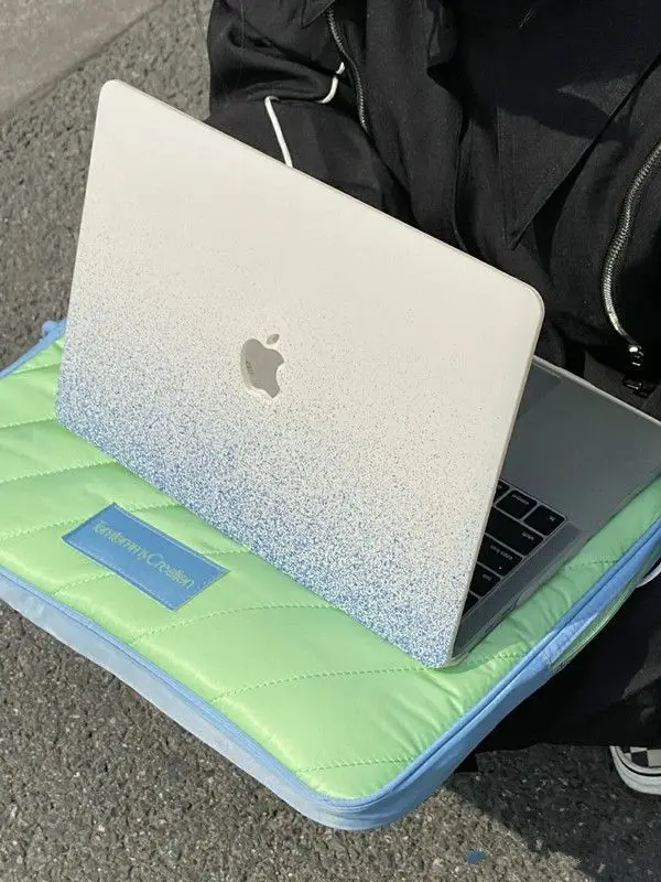 Custodia per Laptop Ins Green custodia per il trasporto 15 15.6 16 pollici MacBook Air Pro Laptop maniche borsa per Computer impermeabile per