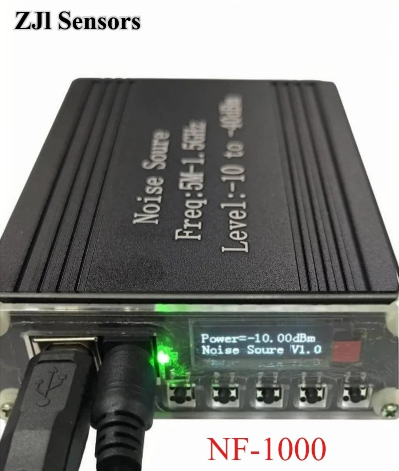 

NF-1000 RF Noise Signal Source Spectrometer Tracking Source White Noise Signal Source Adjustable Amplitude