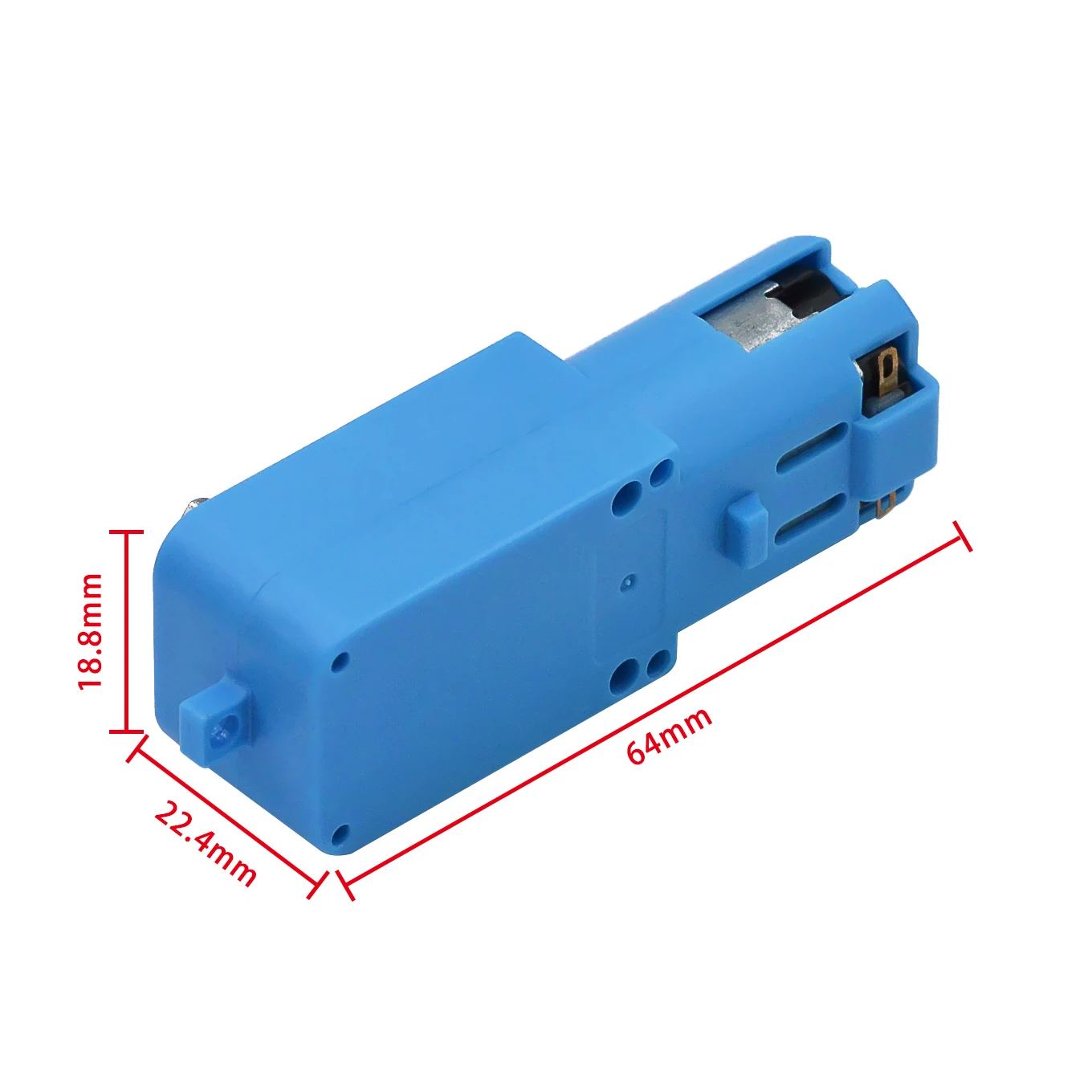 1:90 110 U/min 3V-36V Metall DC Getriebe motor Ein wellen achse bürstenloser Gleichstrom motor für Arduino Fan Roboter Smart Car Spielzeug DIY – Detail 7