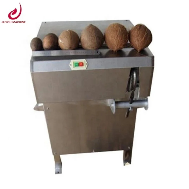 JUYOU Factory Supply Coconut Sheller ,Coconut Shelling Peeling Machine,Old Brown Coconut Husking Machine