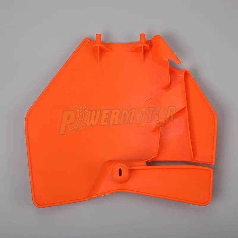 KTM için motosiklet ön plaka isim plakası plastik kapak 125 150 250 350 450 SX XC-F SX-F 2016-2017 Motocross Enduro kir
