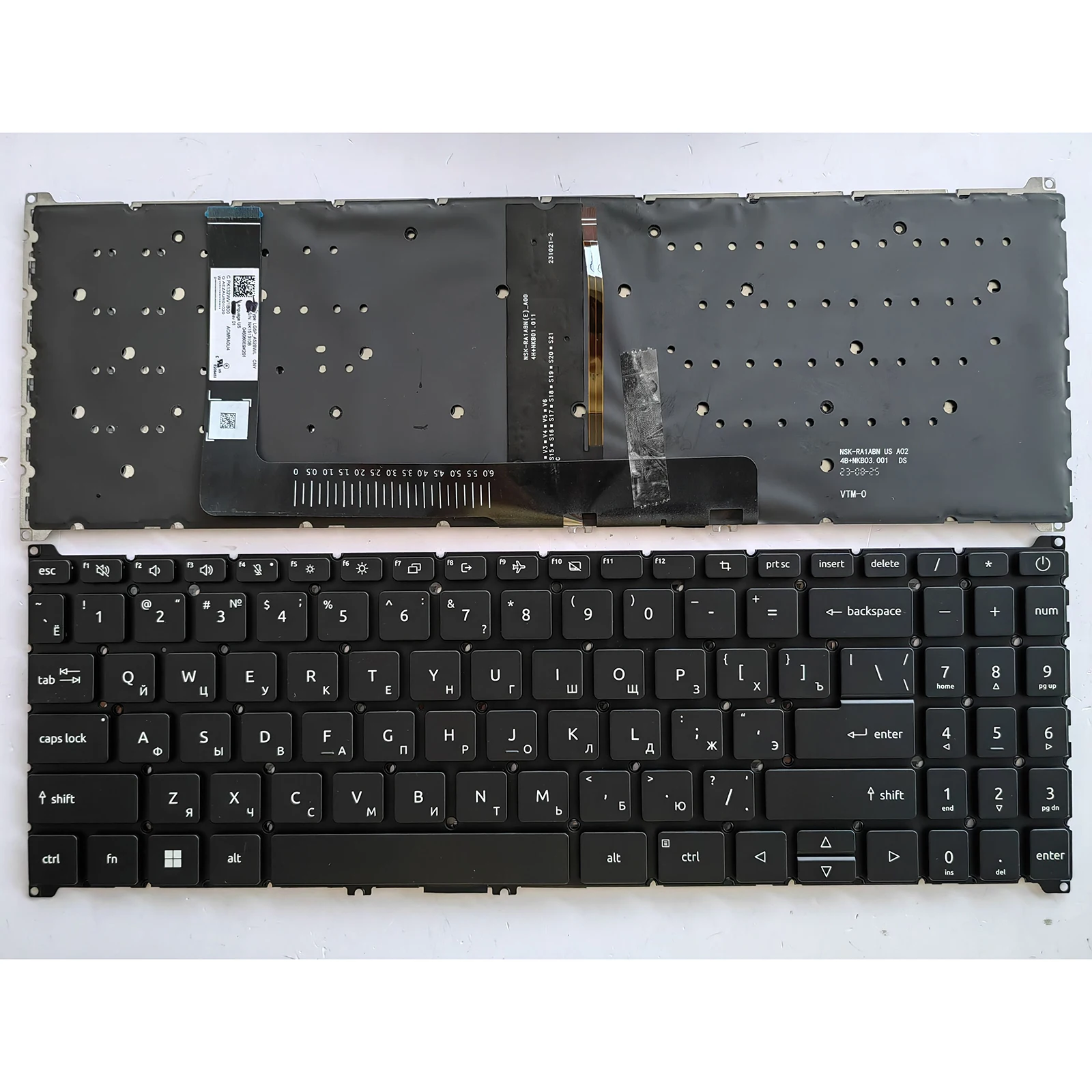 US UR SP para Acer NITRO V15 A715-78 A515-58M MT A515-58P PT A515-58GM ANV15-51-54KC/541P ANV15-41 A515-58-48 teclado del ordenador portátil