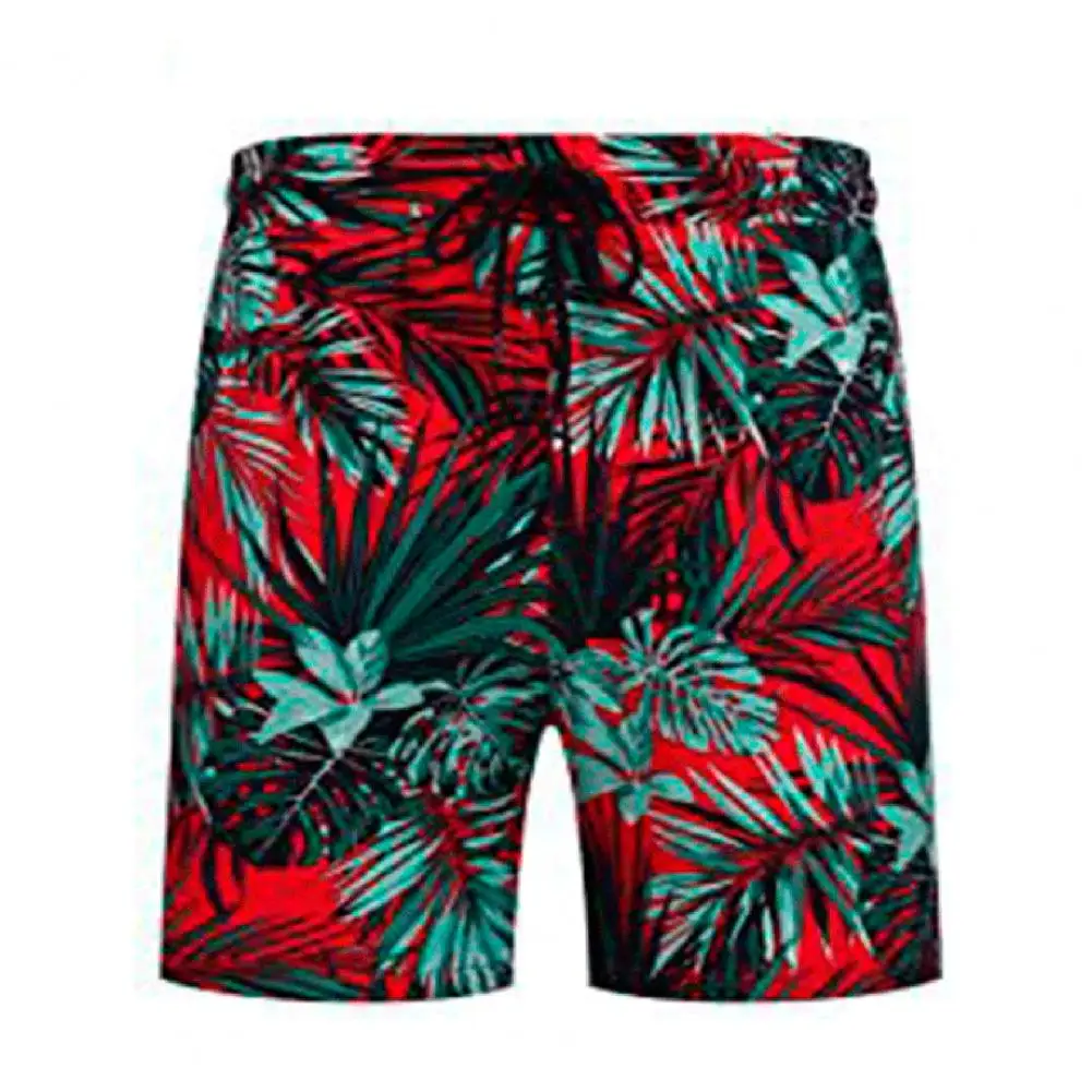 

Men's Shorts Hawaiian Leaves Printing Mens Printing Short Summer swim Trunks Elastic Waist 3D Print Breathable Short Streetwear