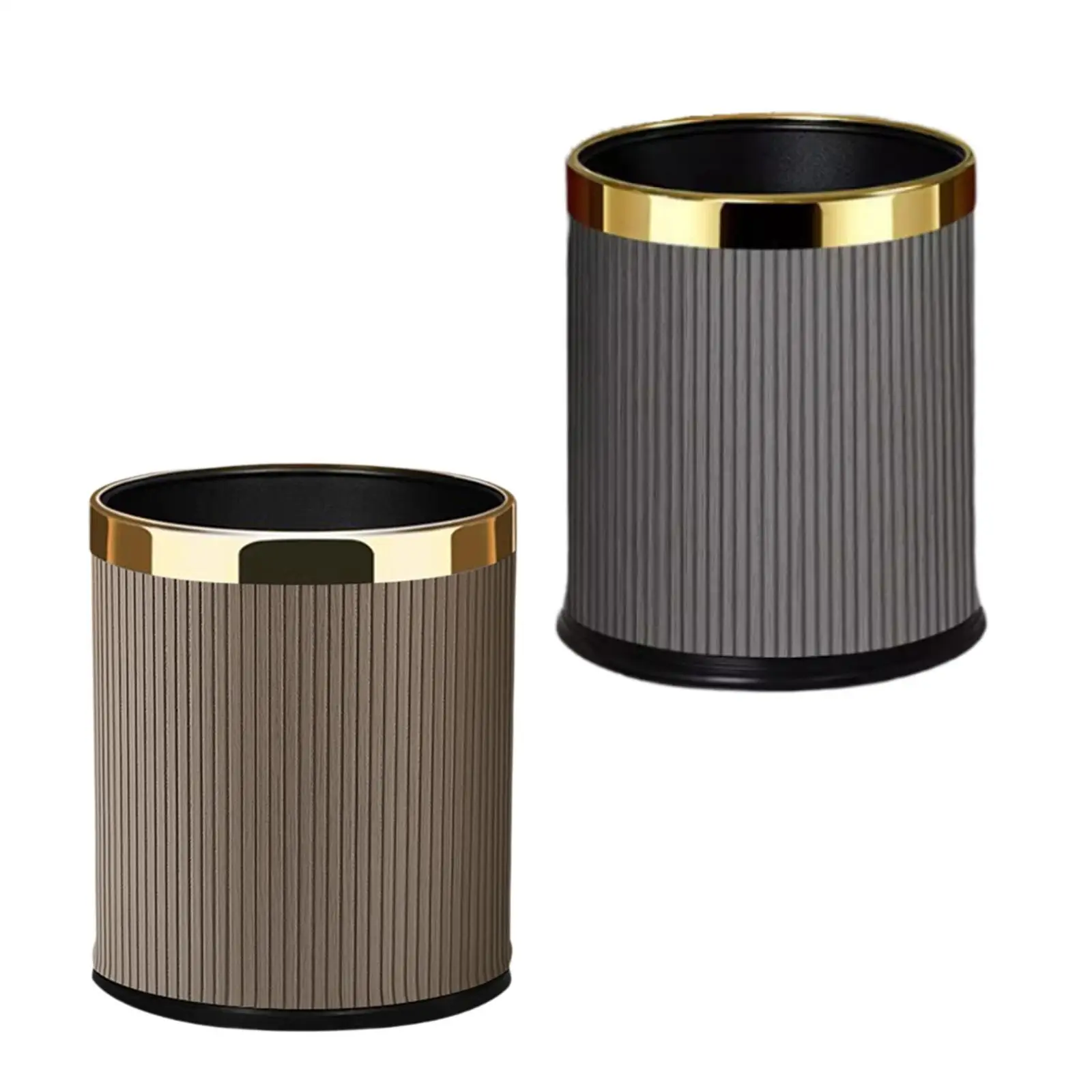 Waste Basket Garbage Container Can Multipurpose Practical Trash Bin Recycle Bin for Dining Room Hotel Dorm Guestroom Restroom