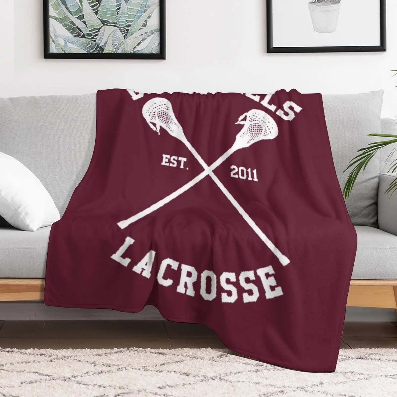 Beacon Hills Lacrosse - Teen Wolf Throw Blanket Bed Fashionable funny gift Blankets