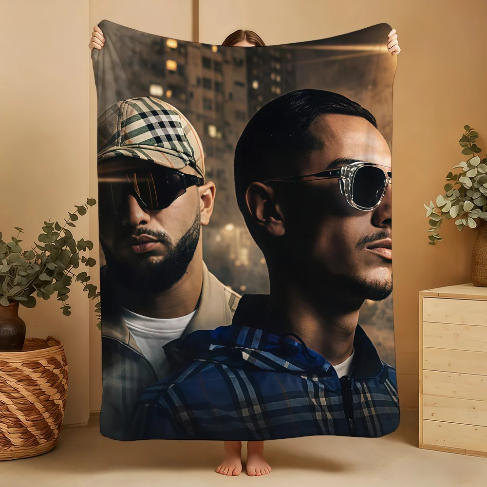 Blanket PASA Throw A-Aymo Super Cosy Plush Living QUE Room Sofa Couch Childish Birthday Gifts