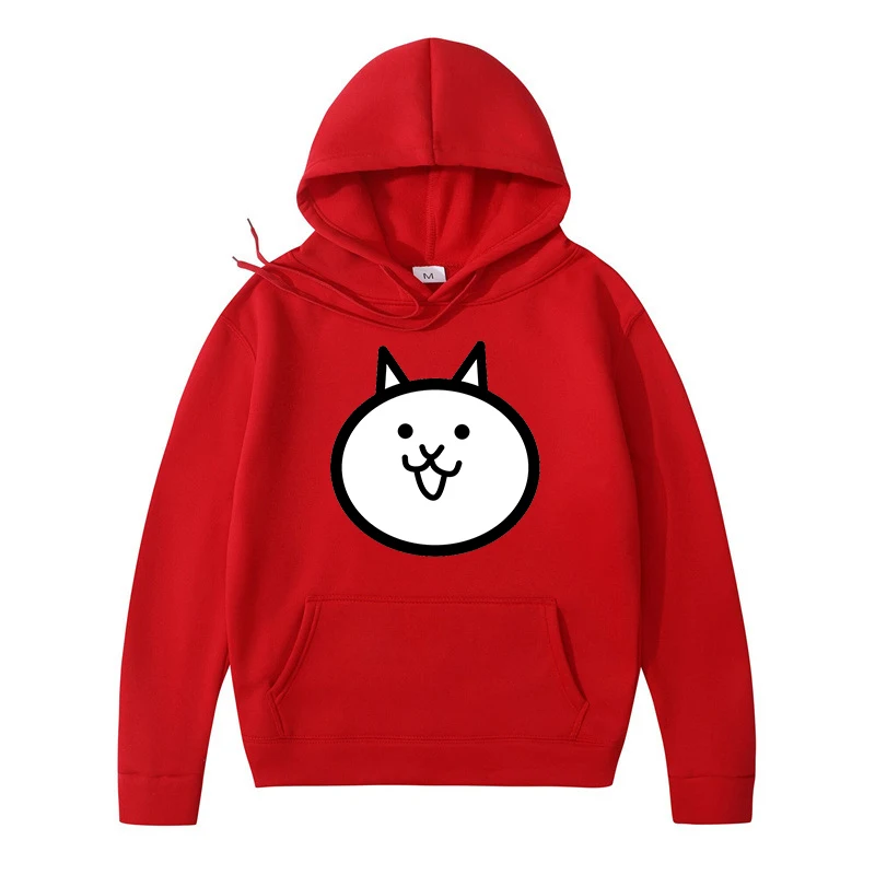 The Battle Cats Kids Cartoon Hoodies Sweatshirts Boys Girls Autumn Casual Hoodie Pullover Fashion Streetwear Children Clothes