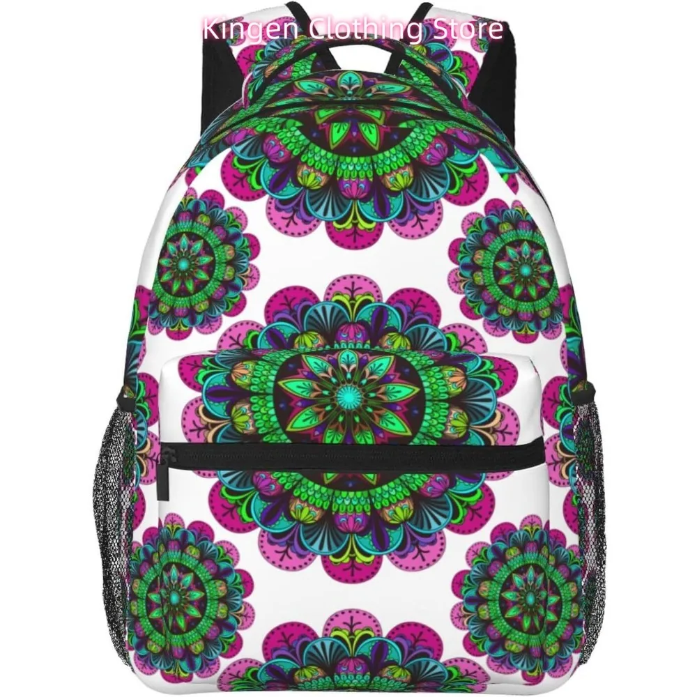 

Сумка для ноутбука обратно в школу Легкий рюкзак для ноутбука в стиле бохо в этническом стиле Легкий многоцелевой дорожный повседневный рюкзак унисекс C