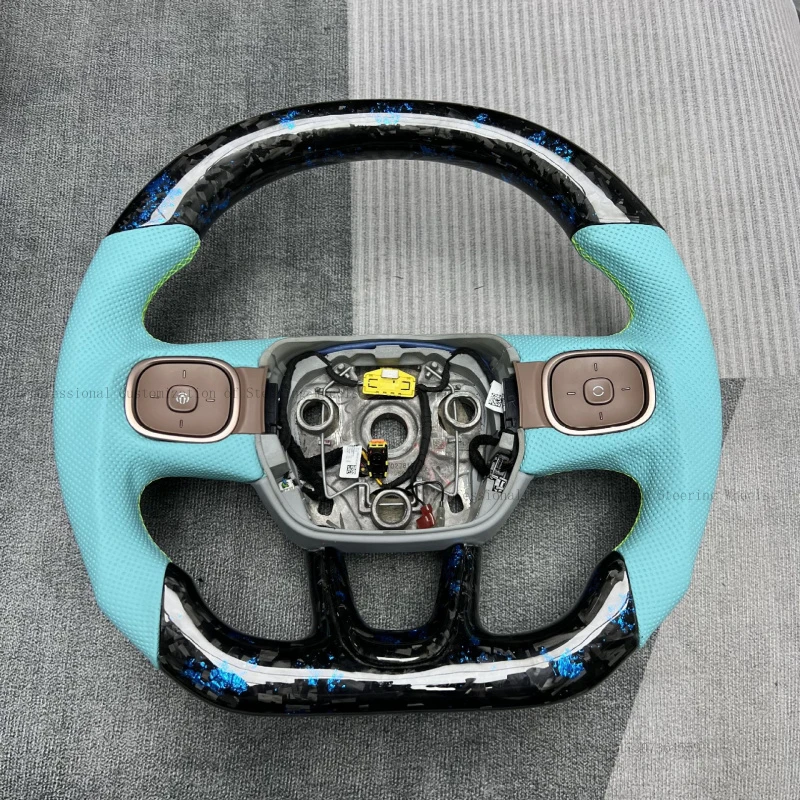 Source factory assembly processing suitable for NIO car carbon fiber steering wheel modification and customiz